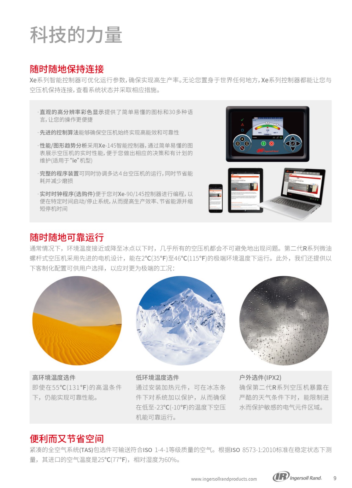 R系列微油螺杆式空压机30-37KW