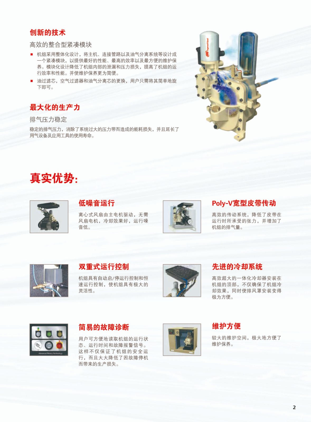 综合微油螺杆式空气压缩机4-22KW